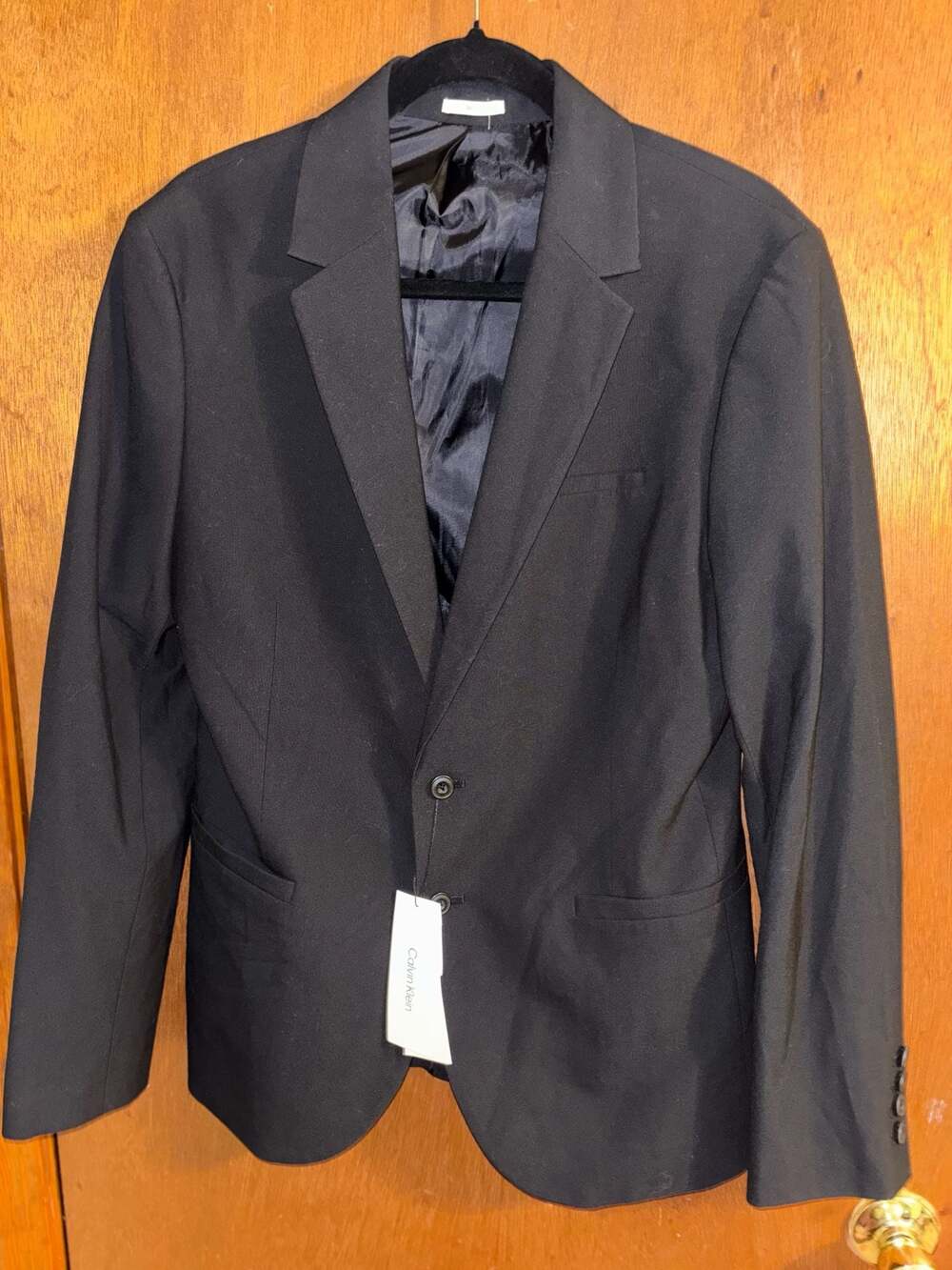 Calvin Klein Women's Black Slim Fit Blazer NWT Size S